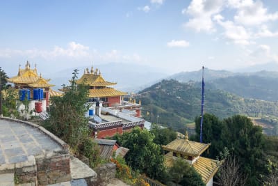 Namo Buddha Monastery view from distance