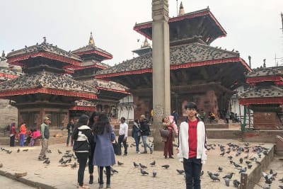 Patan Durbar Squre with Temples xdnovh