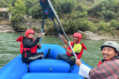 bhutan rafting experience