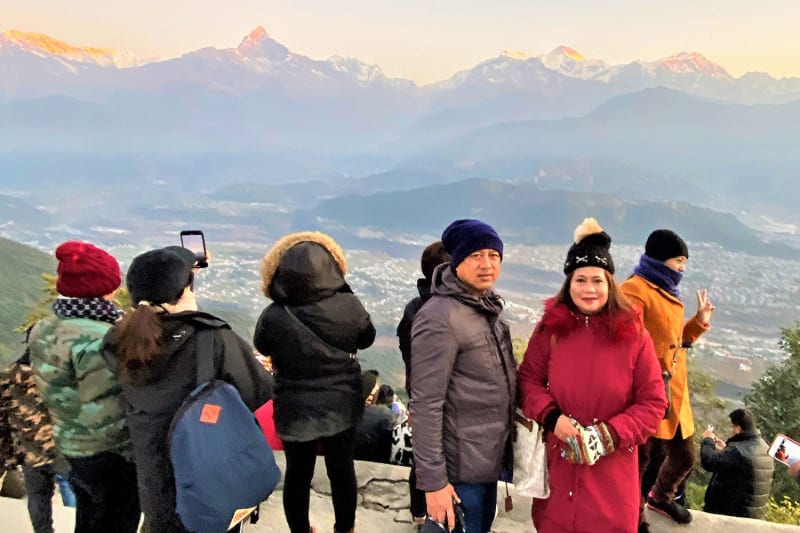 Sunrise from Sarangkot Pokhara
