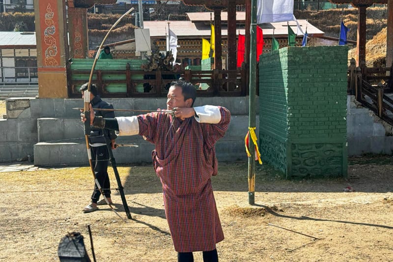 archary game at bhutan