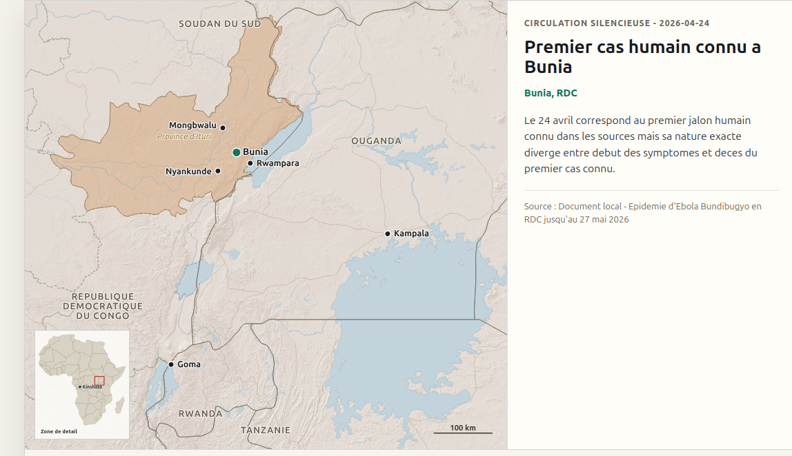 Feature image for Ebola Bundibugyo - Storymap