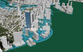 Estrategia para mares en ascenso en Miami Beach
