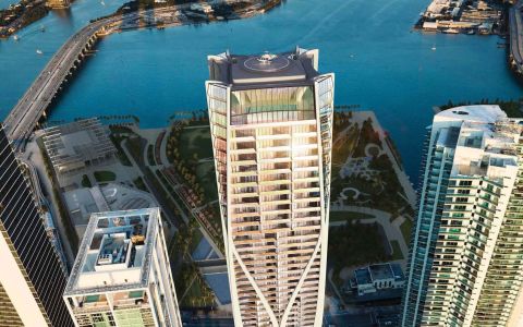 One Thousand Museum estrena helipuerto privado y residencial