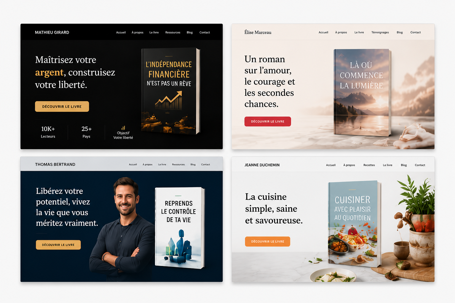 Site web d'auteur