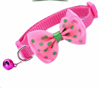 BOW CAT COLLAR