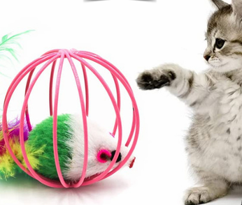 CAGE MOUSE TOY