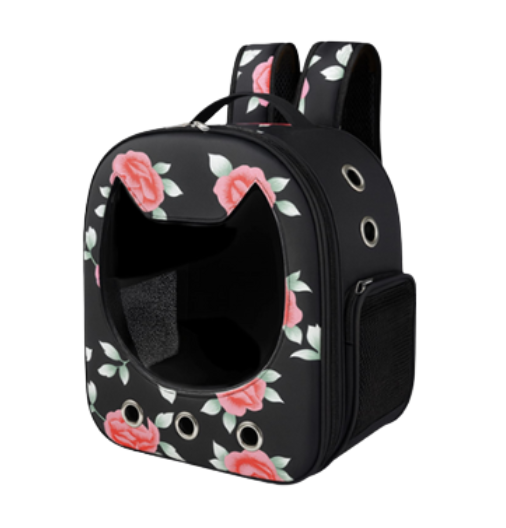 Cat View Bag (Rose Black)