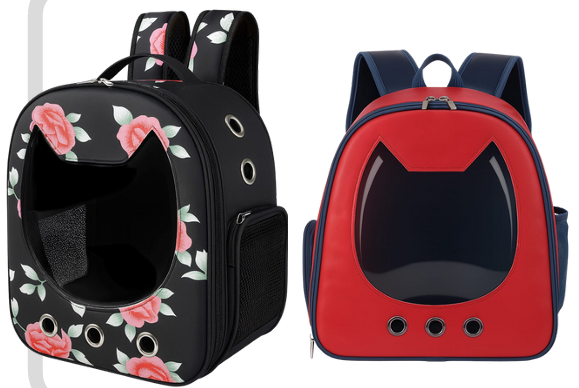 Cat View pet Bag (Red)