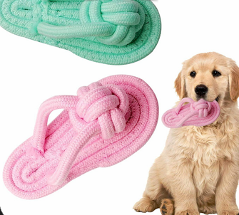 DOG SLIPPER TOY