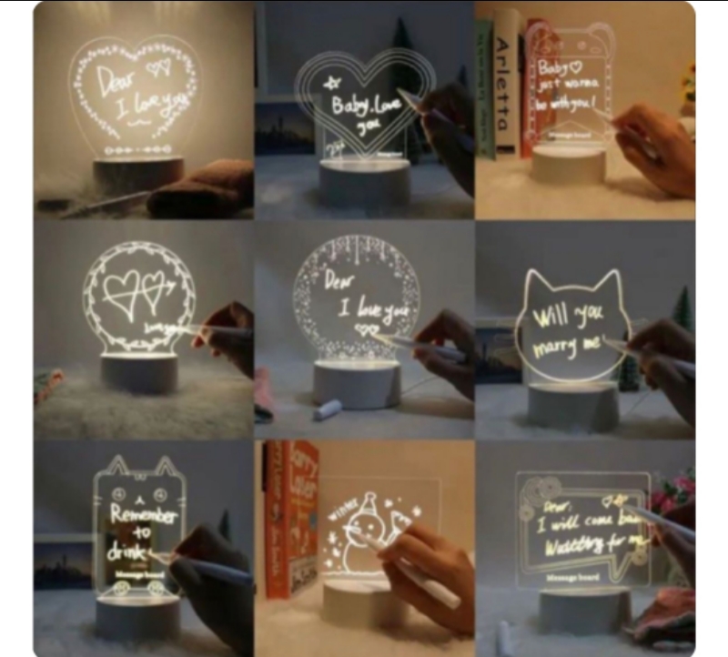 3D creative Visualization Lamp