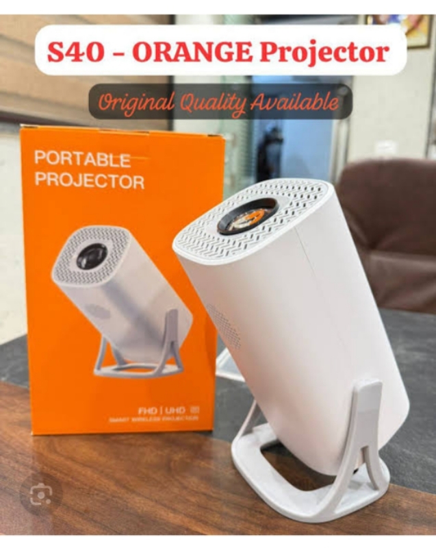 Portable Orange Projector