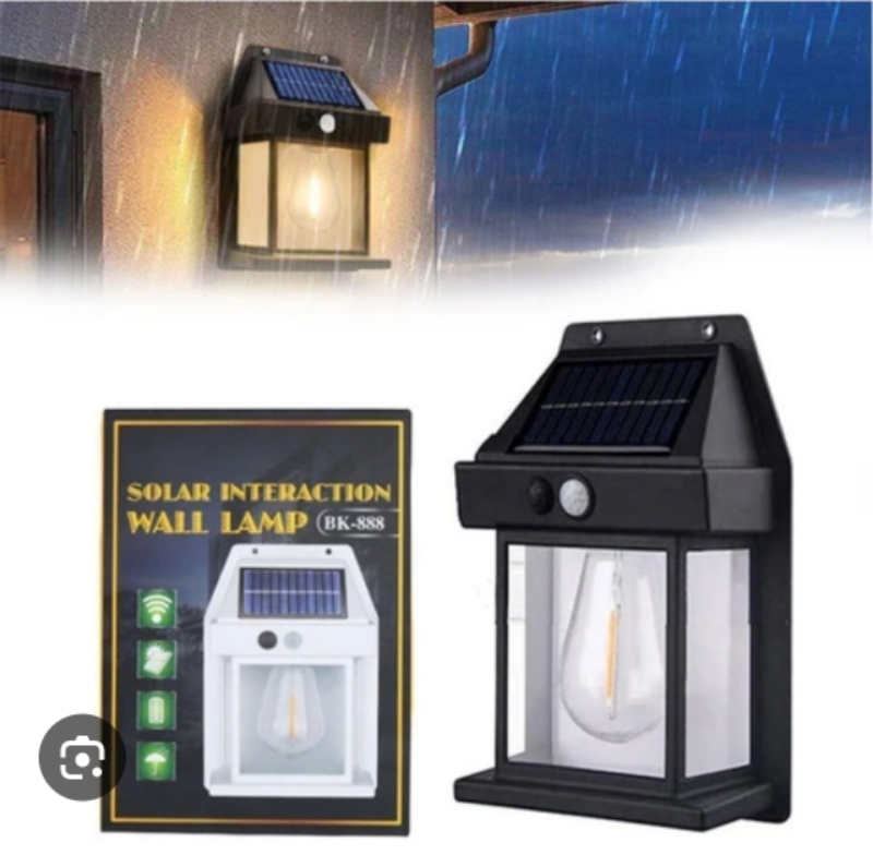 Solar Wall Lamp Singal Bulb 888