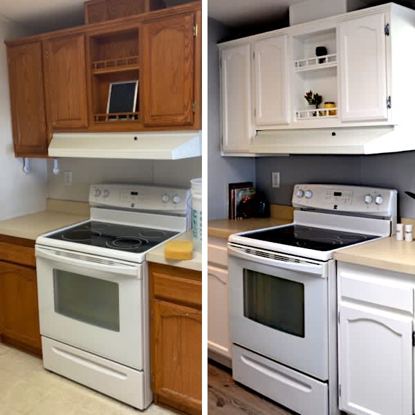 kitchen cabinet painted