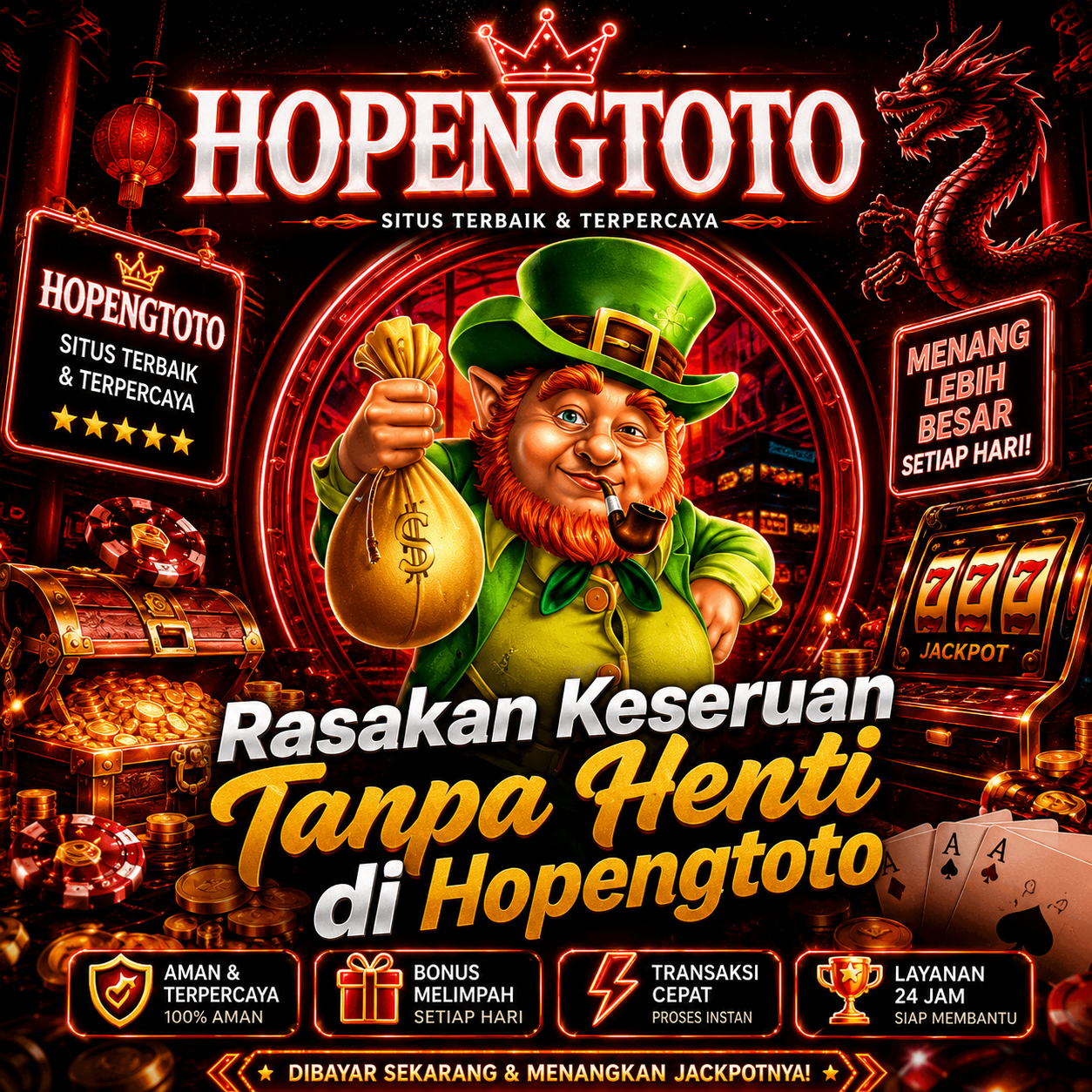 HOPENGTOTO Promo Banner 2 - Live Result Tercepat