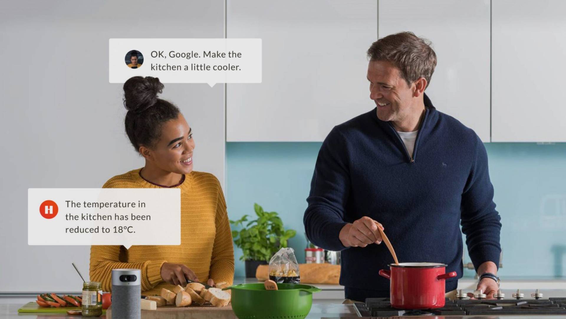 Honeywell app in action