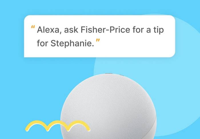 fisher-price alexa skills in action