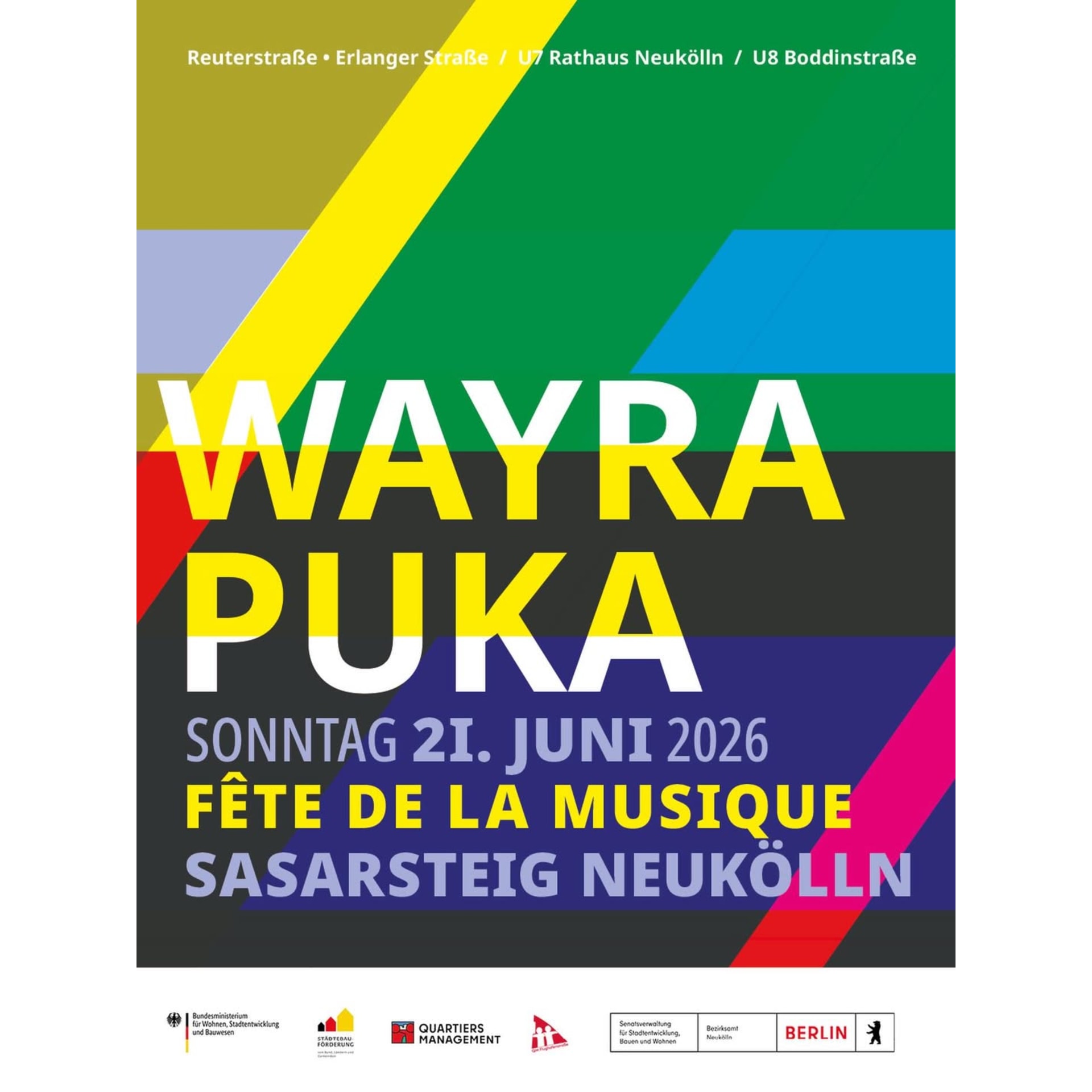 Wayra Puka en la Fete de la Musique