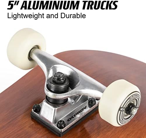 Vue 5 de Skateboard Complet Érable Expert