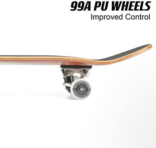 Vue 6 de Skateboard Complet Érable Expert