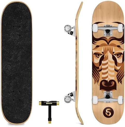 Vue 2 de Skateboard Professionnel Complet Performance