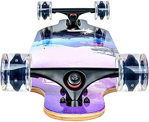 Vue 5 de Longboard Professionnel 104cm Érable