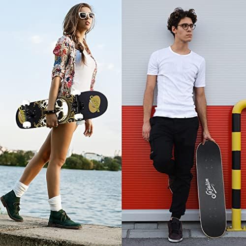 Vue 7 de Planche Skateboard Professionnelle Débutant