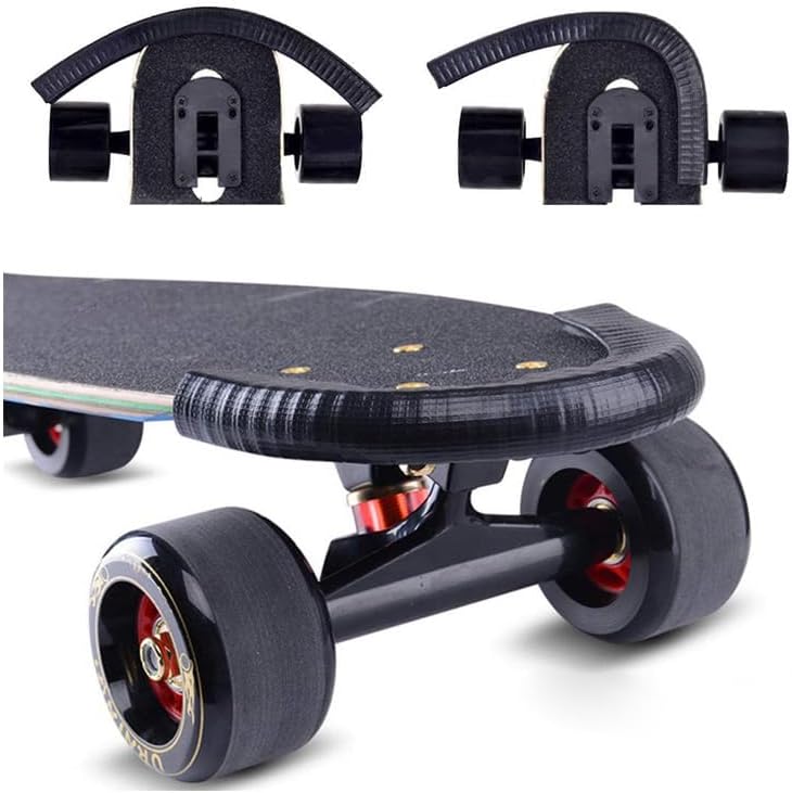 Vue 4 de Protections Skateboard Bord Caoutchouc