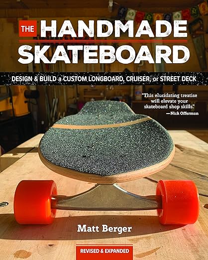 The handmade skateboard design