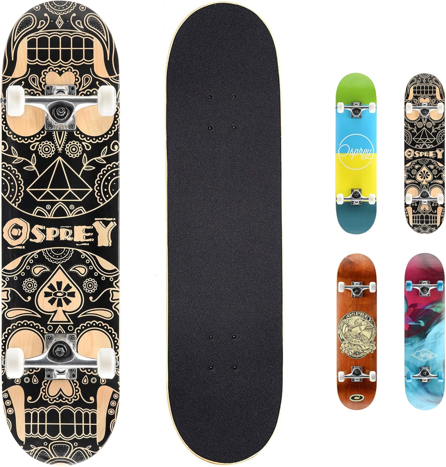 Skateboard osprey complet debutants