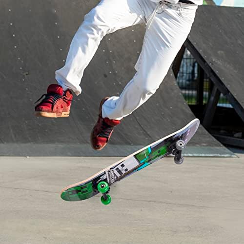 Vue 6 de Skateboard Érable Débutant Polyvalent