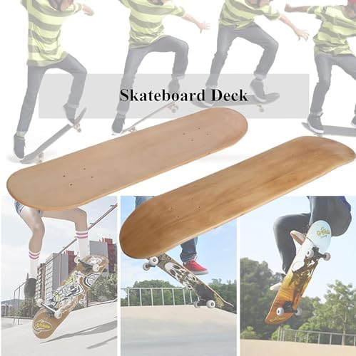 Vue 4 de Planches Skateboard Vierges Personnalisables