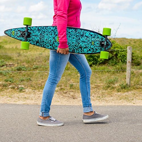 Vue 5 de Longboard Érable Complet Adulte