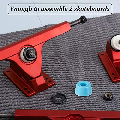Vue 3 de Coussinets Skateboard Kit Complet