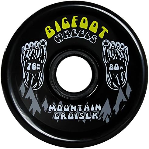 Vue 2 de Roues Longboard Vitesse Adhérence