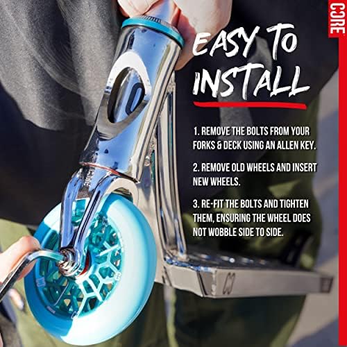 Vue 5 de Roues Scooter Légères Haute Vitesse