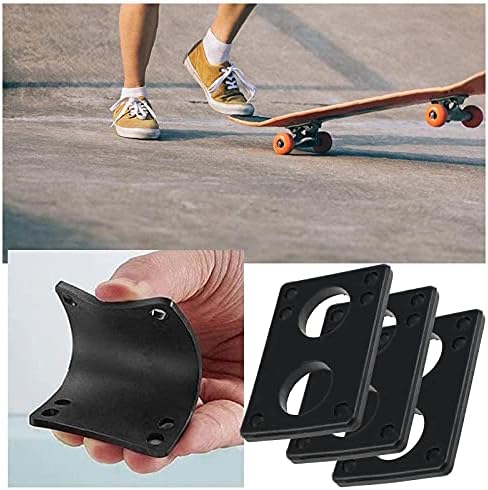 Vue 5 de Coussinets Élévateurs Skateboard Polyuréthane