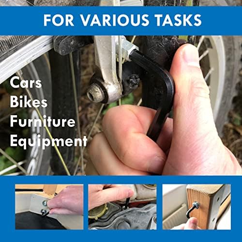 Vue 7 de Jeu Clés Allen Longues Métriques