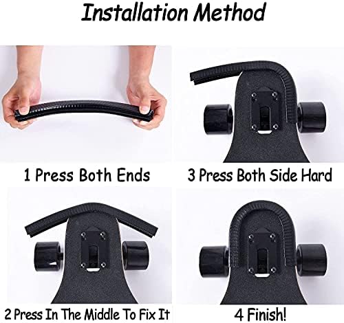 Vue 5 de Protections Skateboard Porte Durable