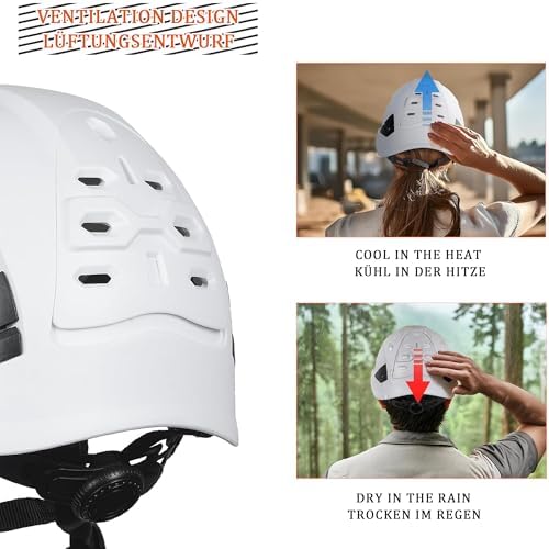 Vue 2 de Casque Sécurité Haute Résistance