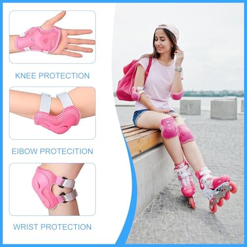 Vue 2 de Protections Roller Enfant Complet