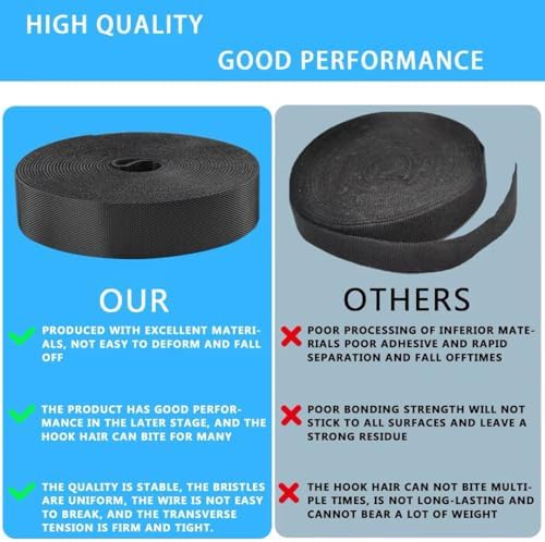 Vue 4 de Attaches Câbles Autocollantes Réutilisables