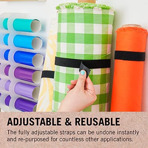 Vue 5 de Sangles Réutilisables Câbles Rangement