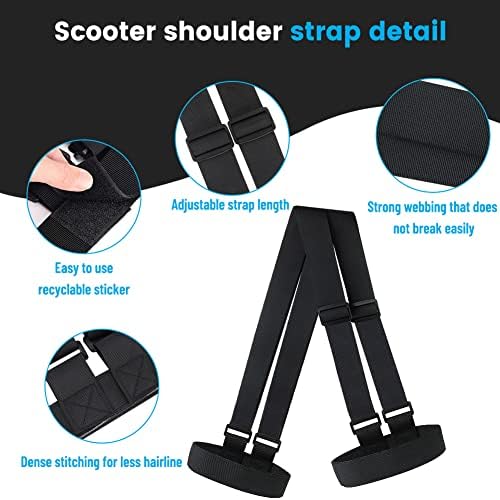 Vue 4 de Sangle Transport Skateboard Nylon