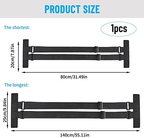 Vue 2 de Sangle Transport Skateboard Noir