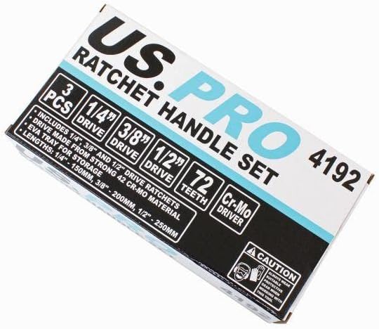 Vue 2 de Jeu Cliquets Professionnels 3 Pièces