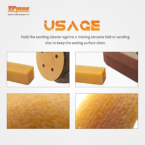 Vue 4 de Blocs Nettoyage Abrasifs Caoutchouc