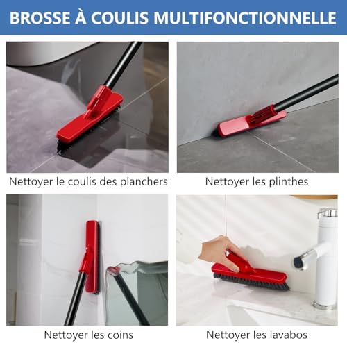 Vue 6 de Brosse Joints Carrelage Rigide