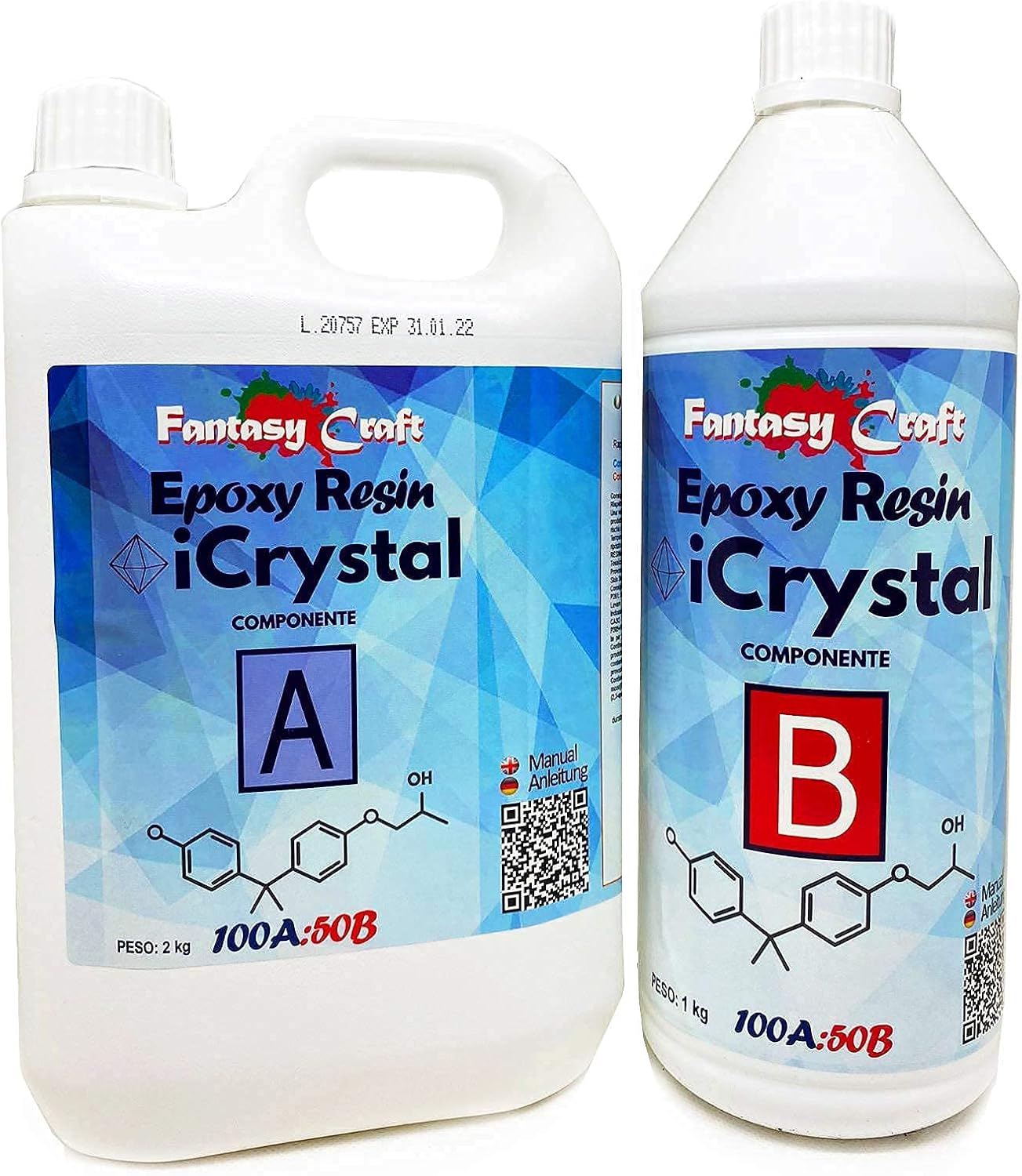 Icrystal Resine Epoxy Kg