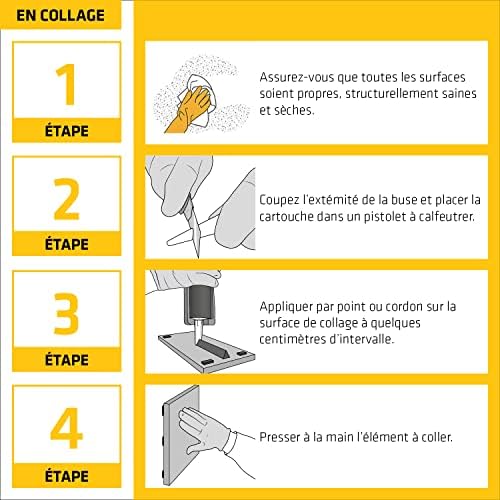 Vue 5 de Mastic Polyuréthane Haute Performance